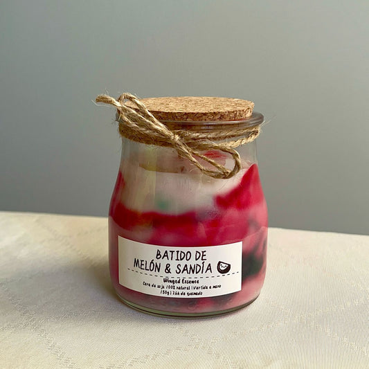 Batido melón y sandía