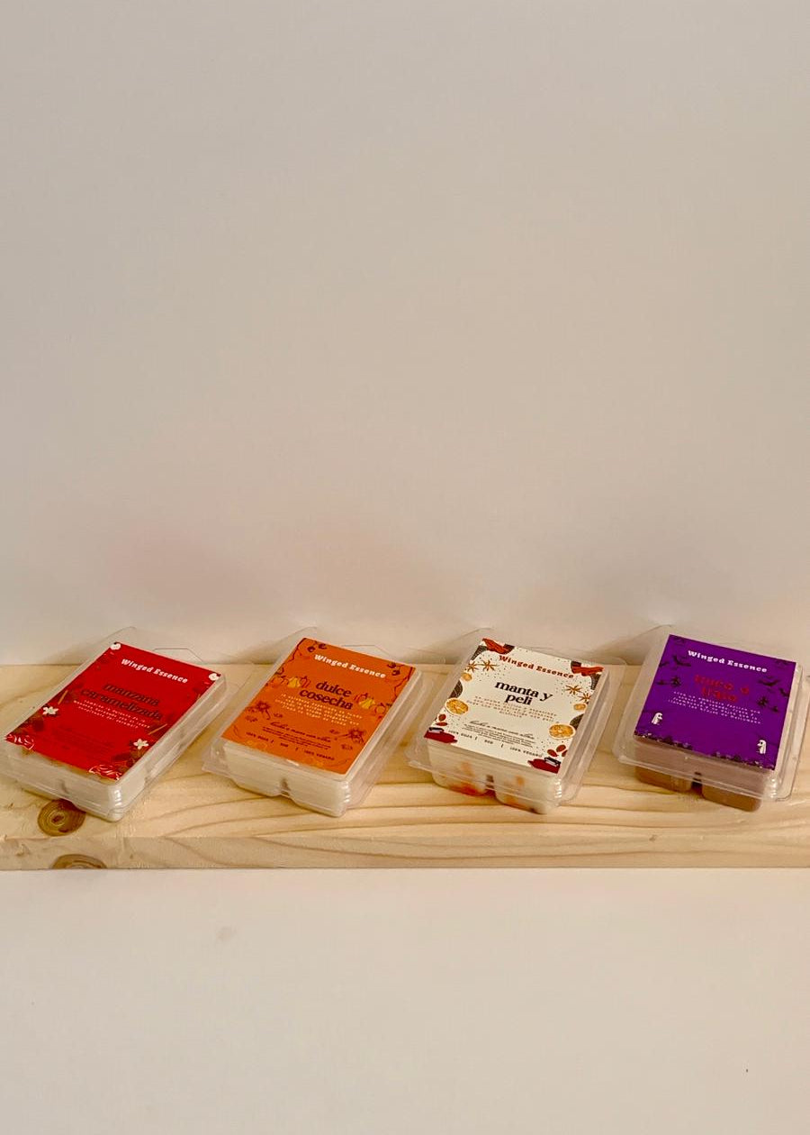 ¿Con qué cera se hacen los wax melts?