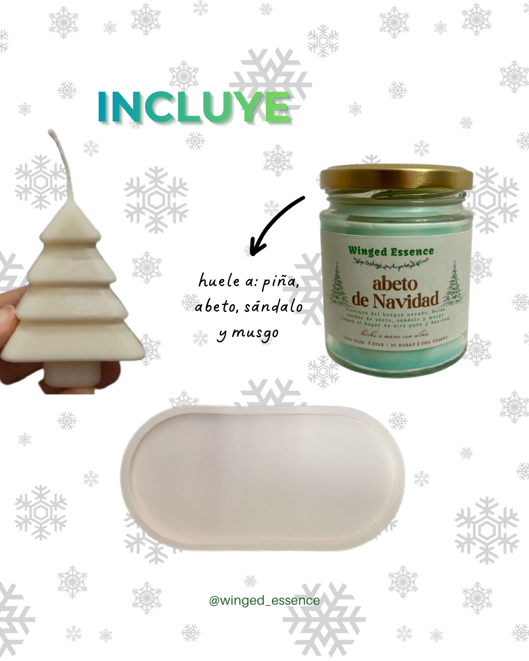 Pack de Navidad abeto de navidad