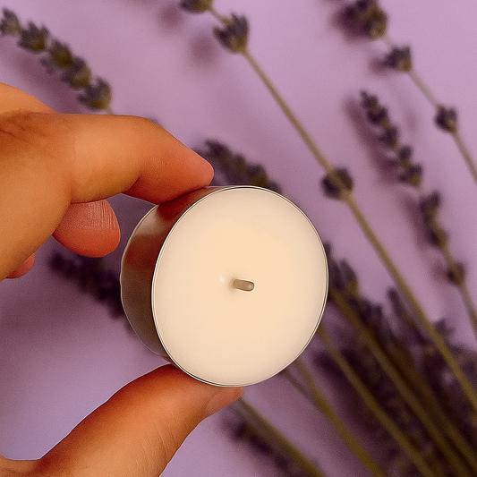 Vela de té de Lavanda