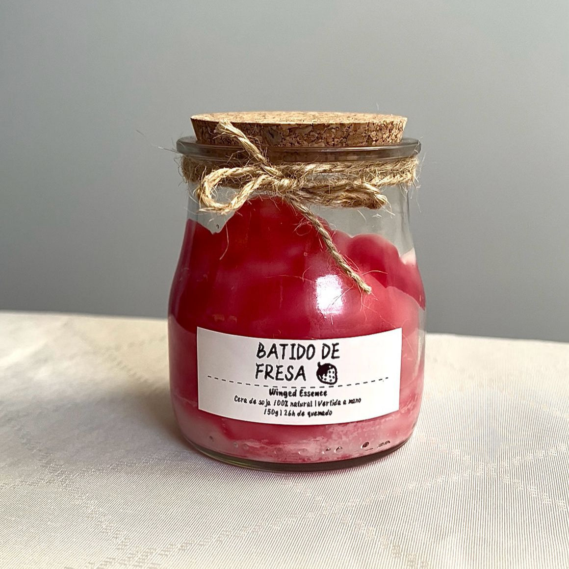 Batido de fresa