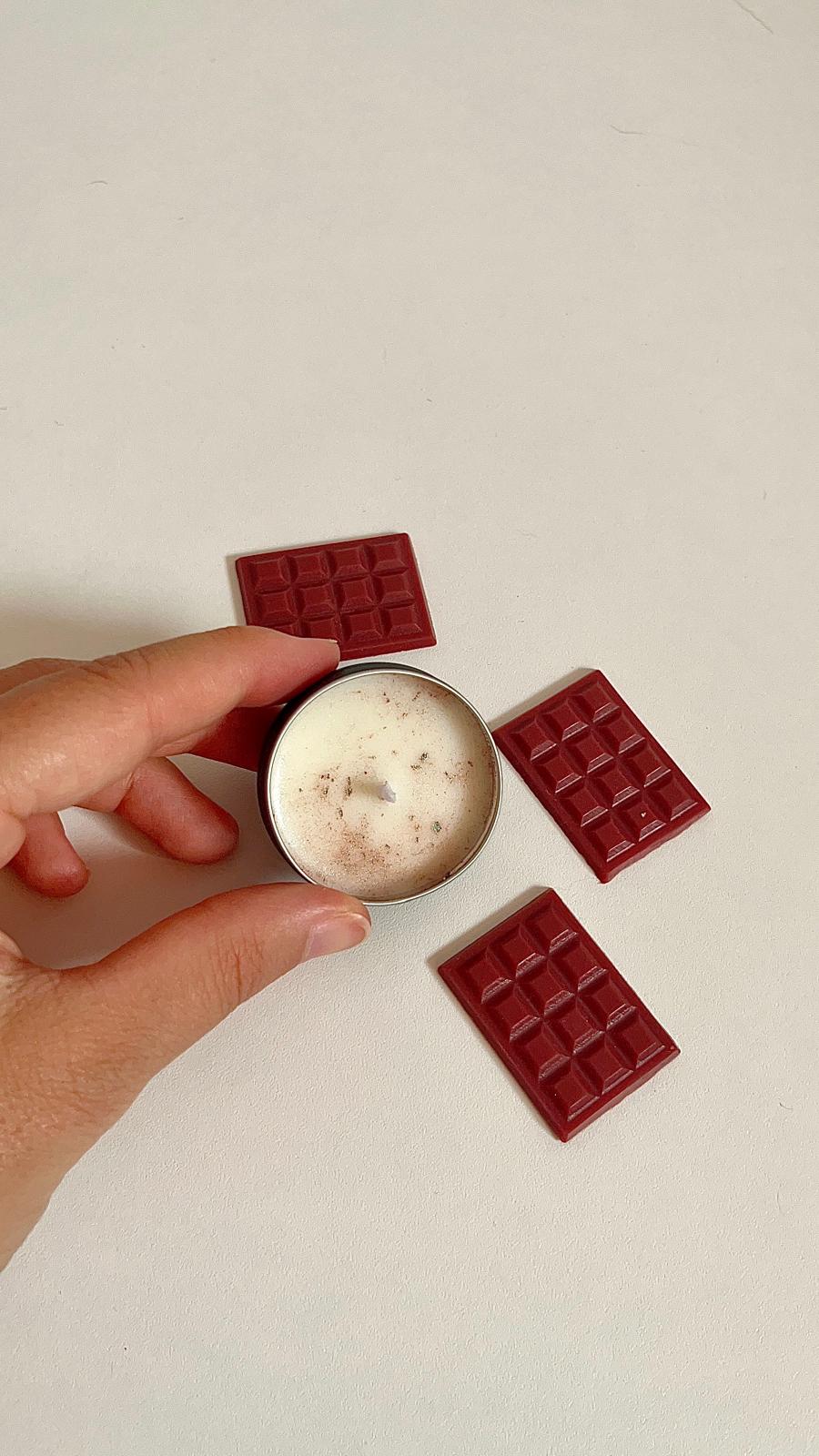 Vela de té Chocolate Suizo