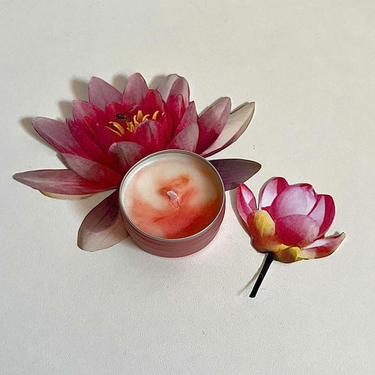 Vela de té Flor de Loto