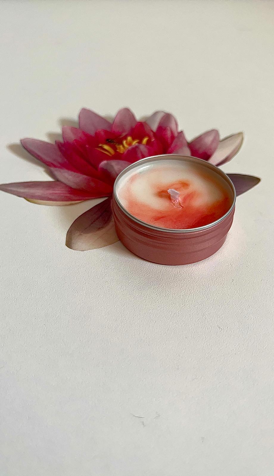 Vela de té Flor de Loto