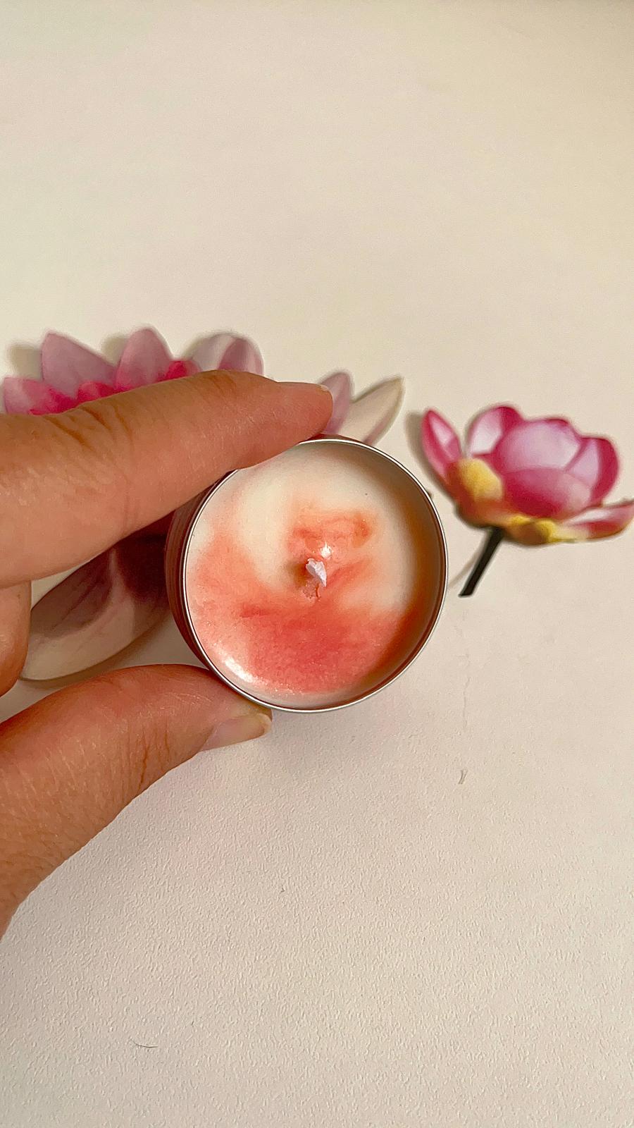 Vela de té Flor de Loto