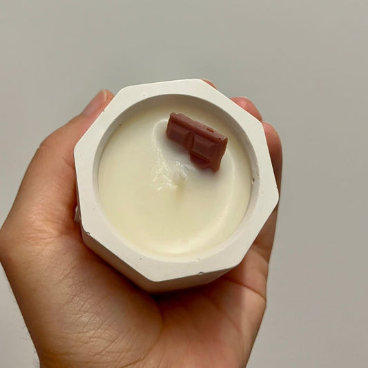 Vela de Chocolate Suizo | Aroma gourmet artesanal