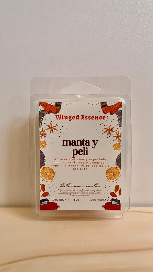 Wax melt Manta y peli