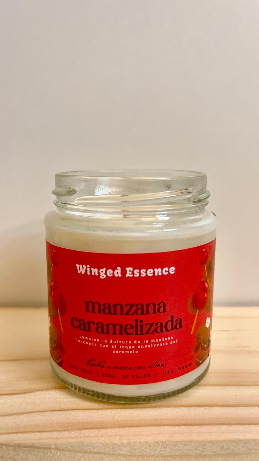 Manzana caramelizada