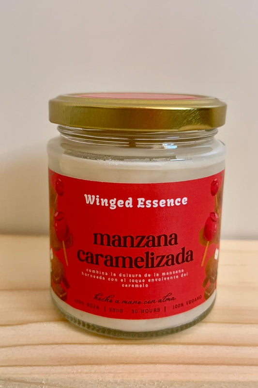 Manzana caramelizada