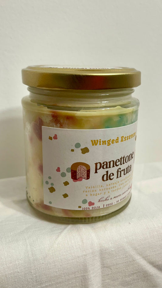 Vela Panettone de fruta
