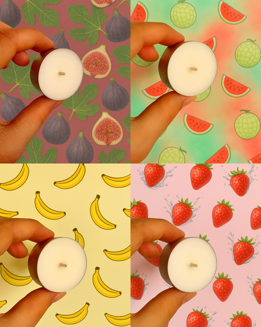 Pack 4 velas de té Batidos de fruta -10%