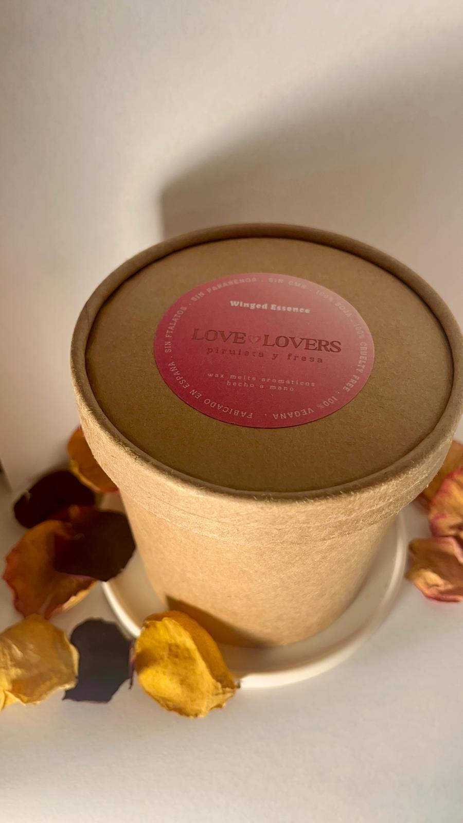 Wax melt LOVE ♥ LOVERS de Piruleta y Fresa