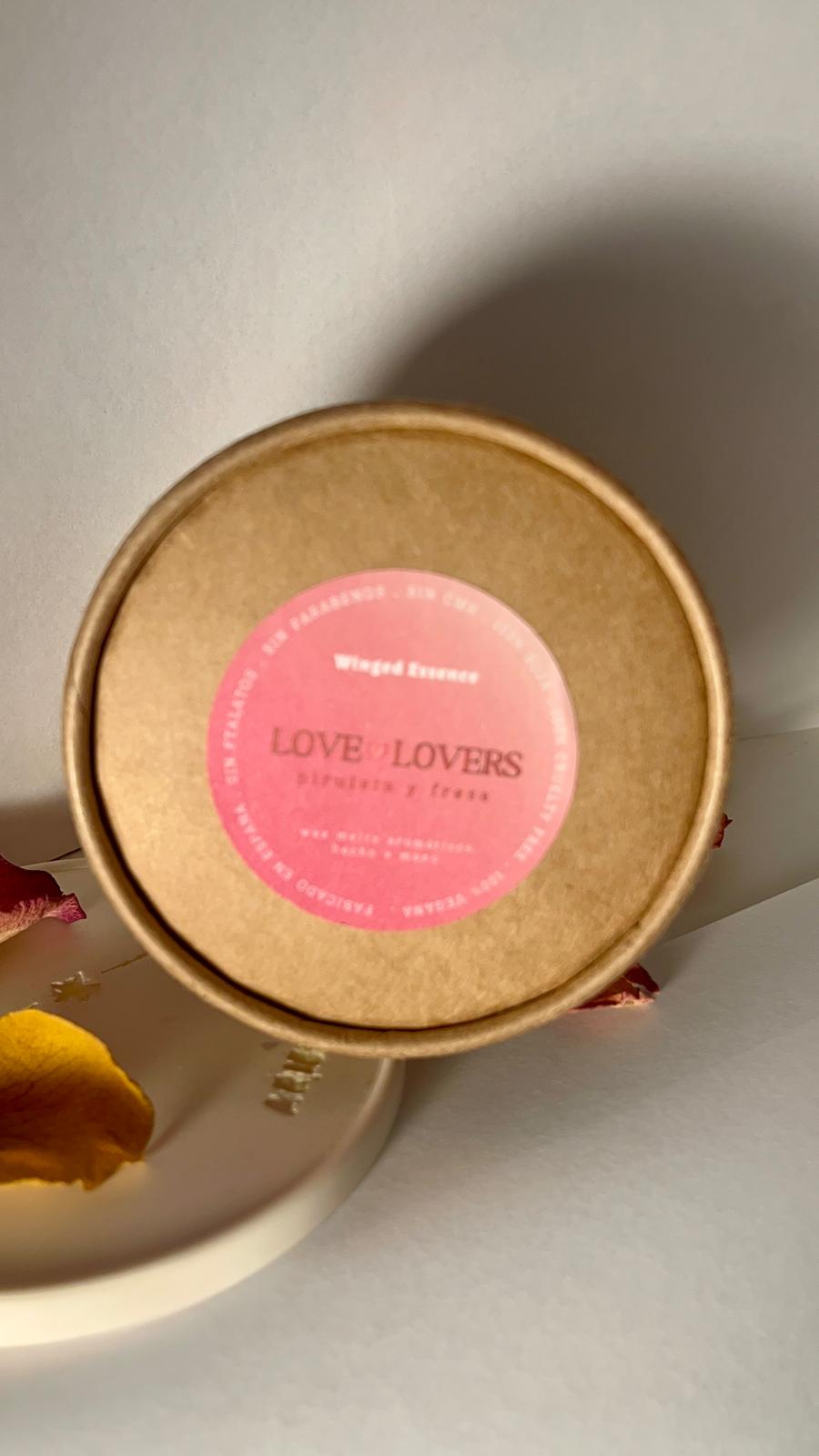 Wax melt LOVE ♥ LOVERS de Piruleta y Fresa