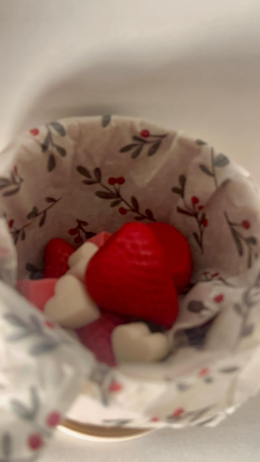 Wax melt LOVE ♥ LOVERS de Piruleta y Fresa